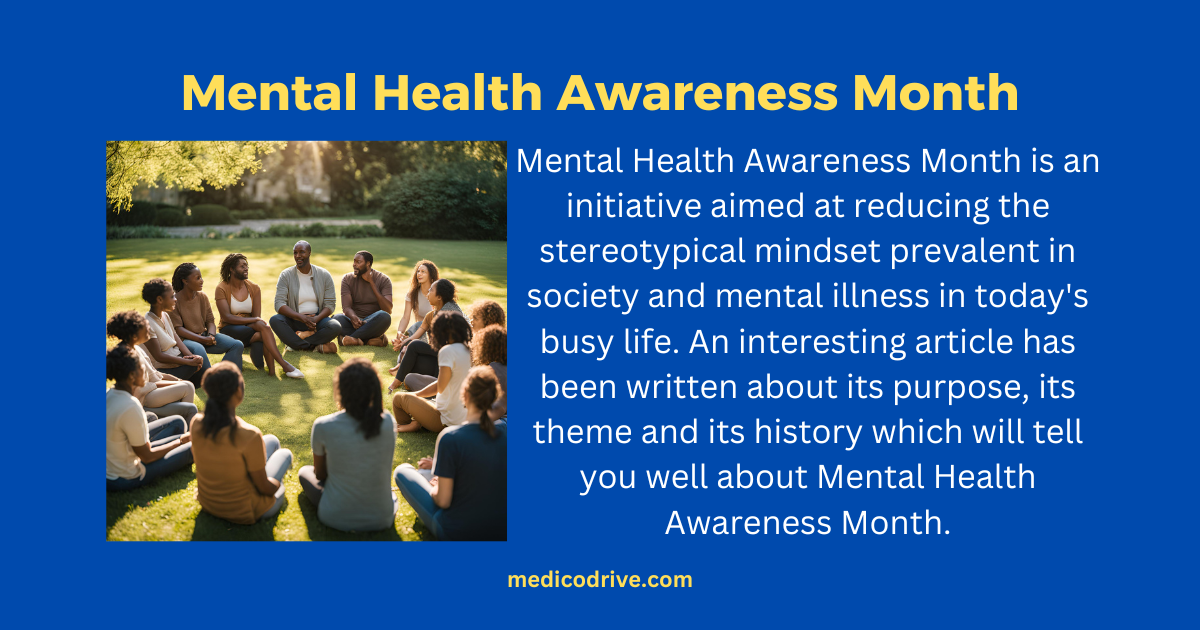 When is Mental Health Awareness Month: Let's know some important things related to mental health