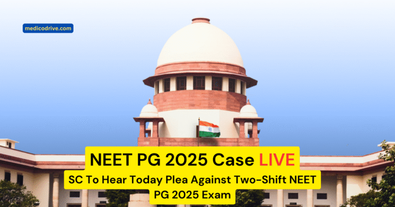 NEET PG 2025 Case in SC