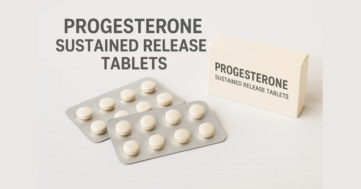 Progesterone Sustained Release Tablets