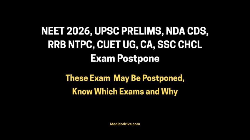 India's Top Government Exams, Including NEET 2026 & UPSC, May Be Postponed: Know Which Exams and Why